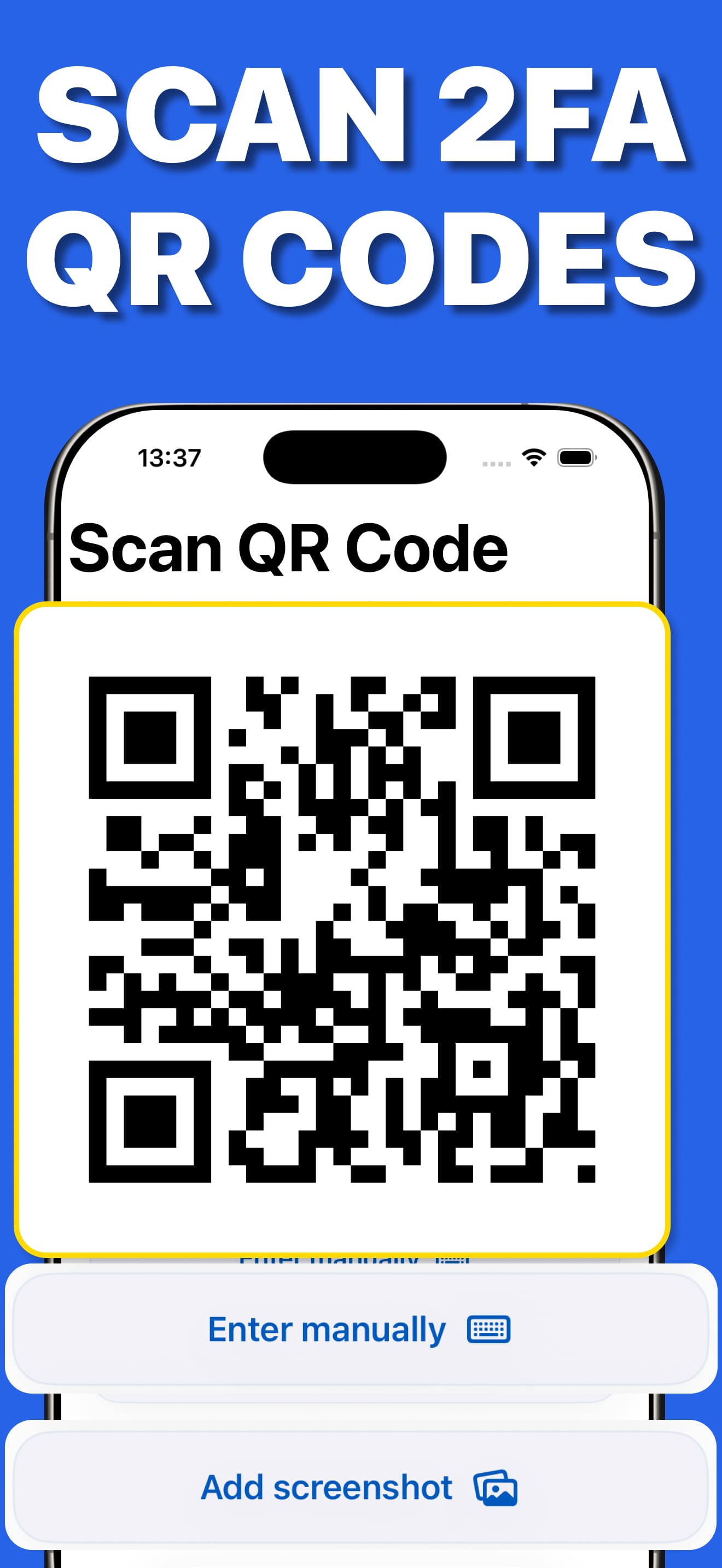 Authenticator App 2FA | Private OTP Code Manager